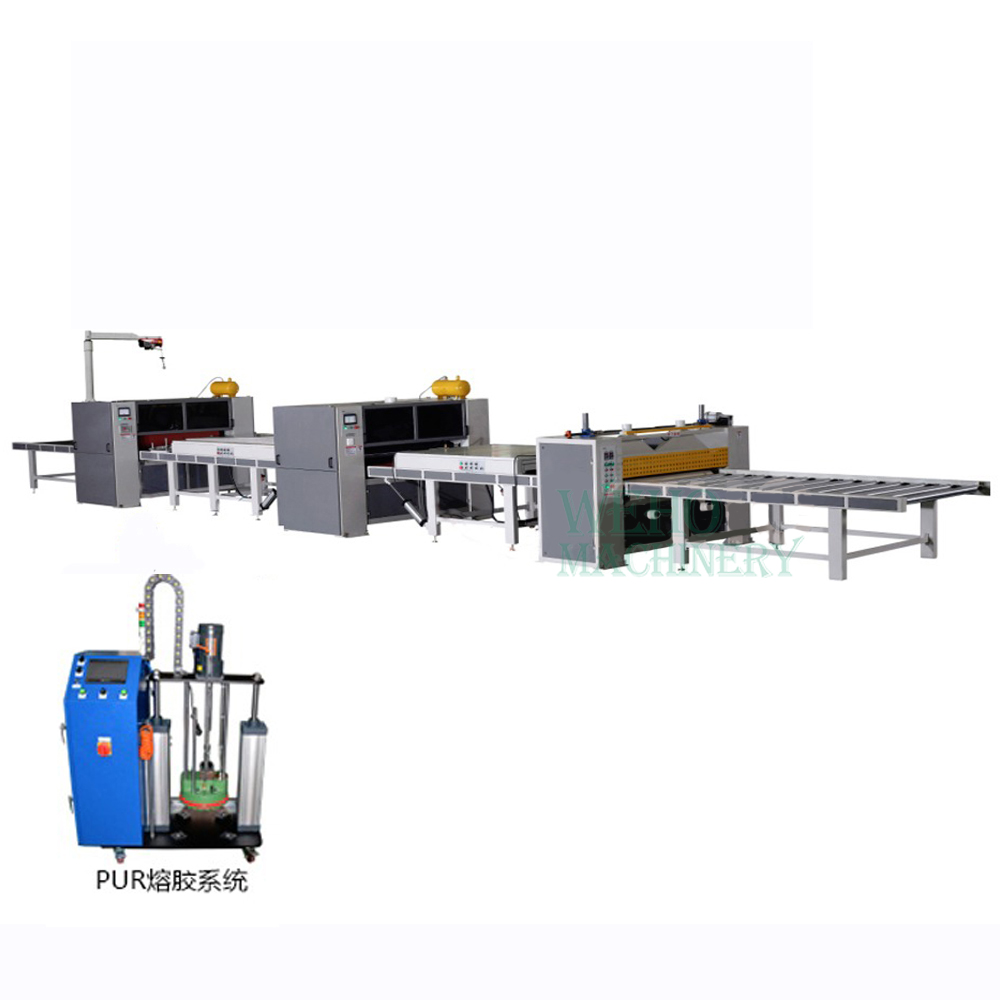 pur hot melt laminating machine