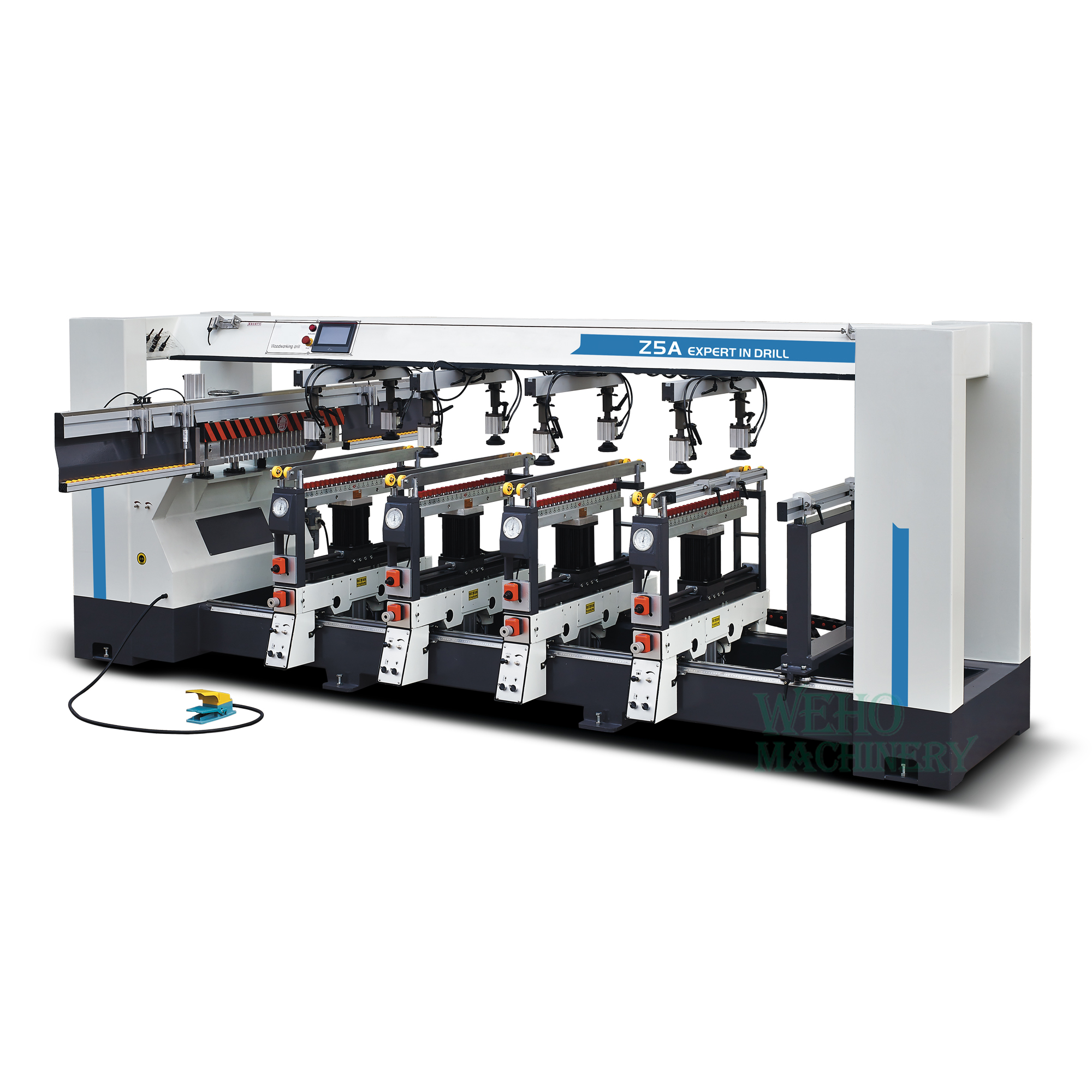 horizontal automatic wood panel drilling machine